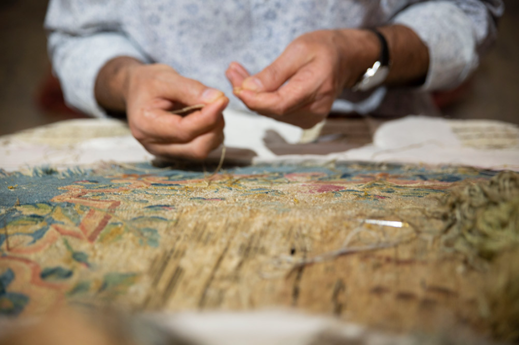 restauration de tapis