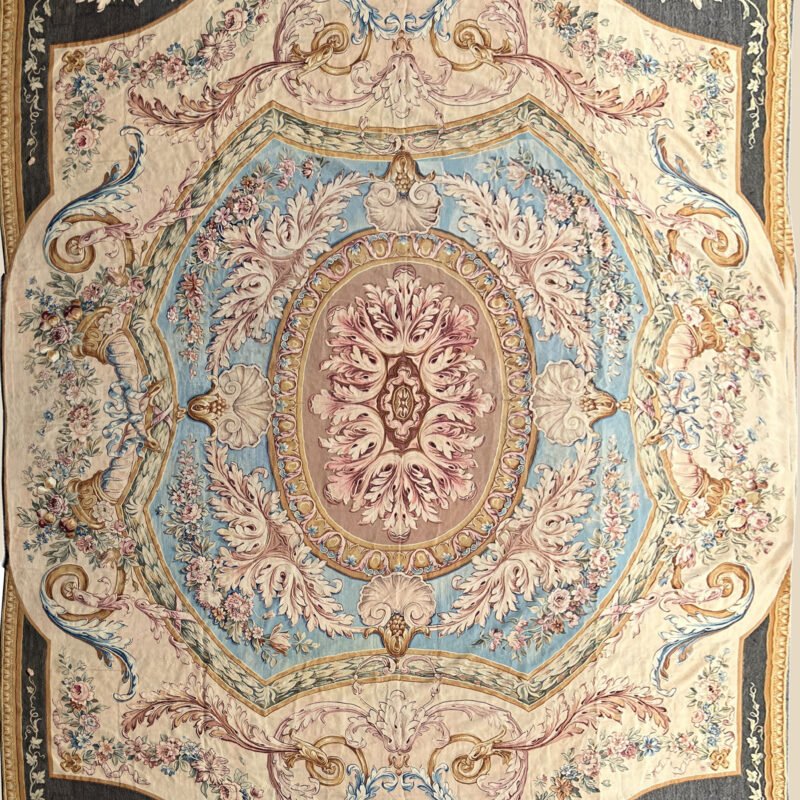 tapis aubusson moderne