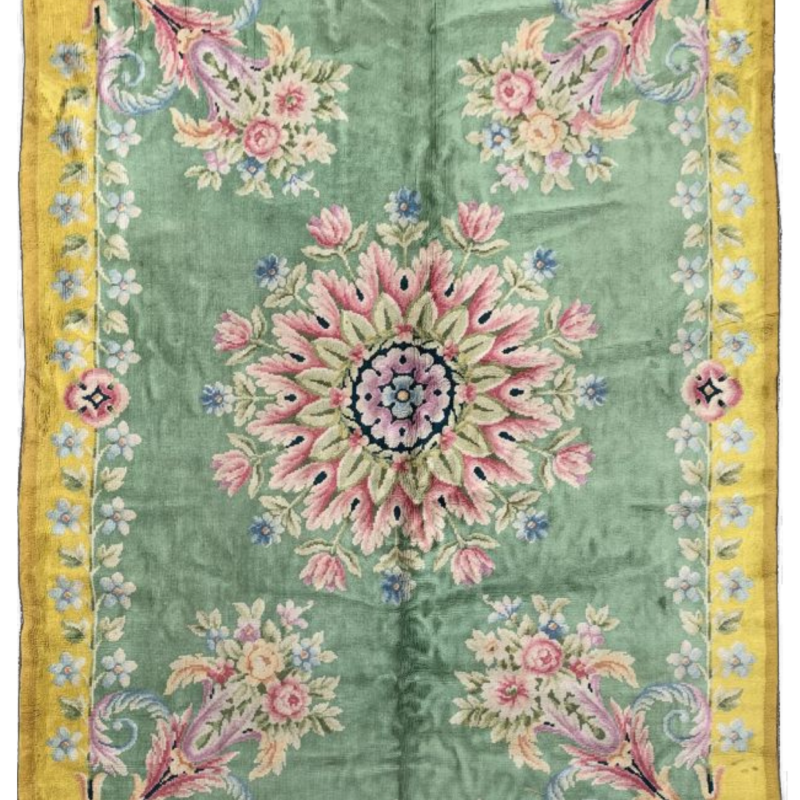 mt4011 tapis savonnerie français xixème style empire